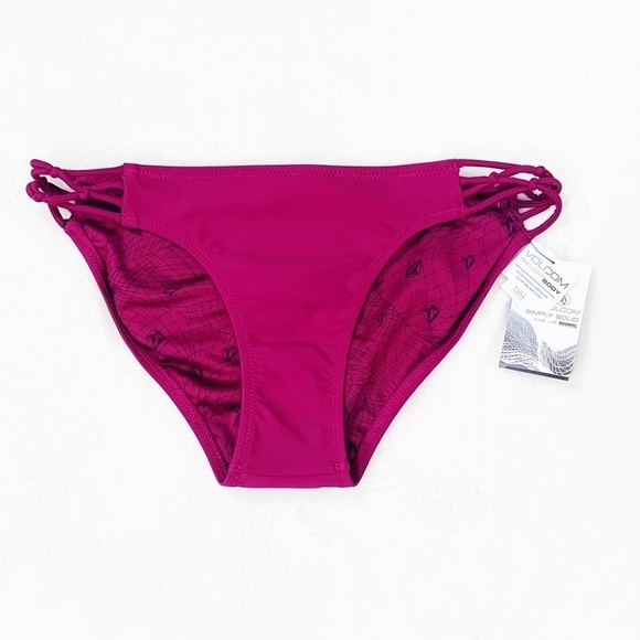 NWT Volcom Simply Solid Full Coverage Swim Bottom - Picture 2 of 5